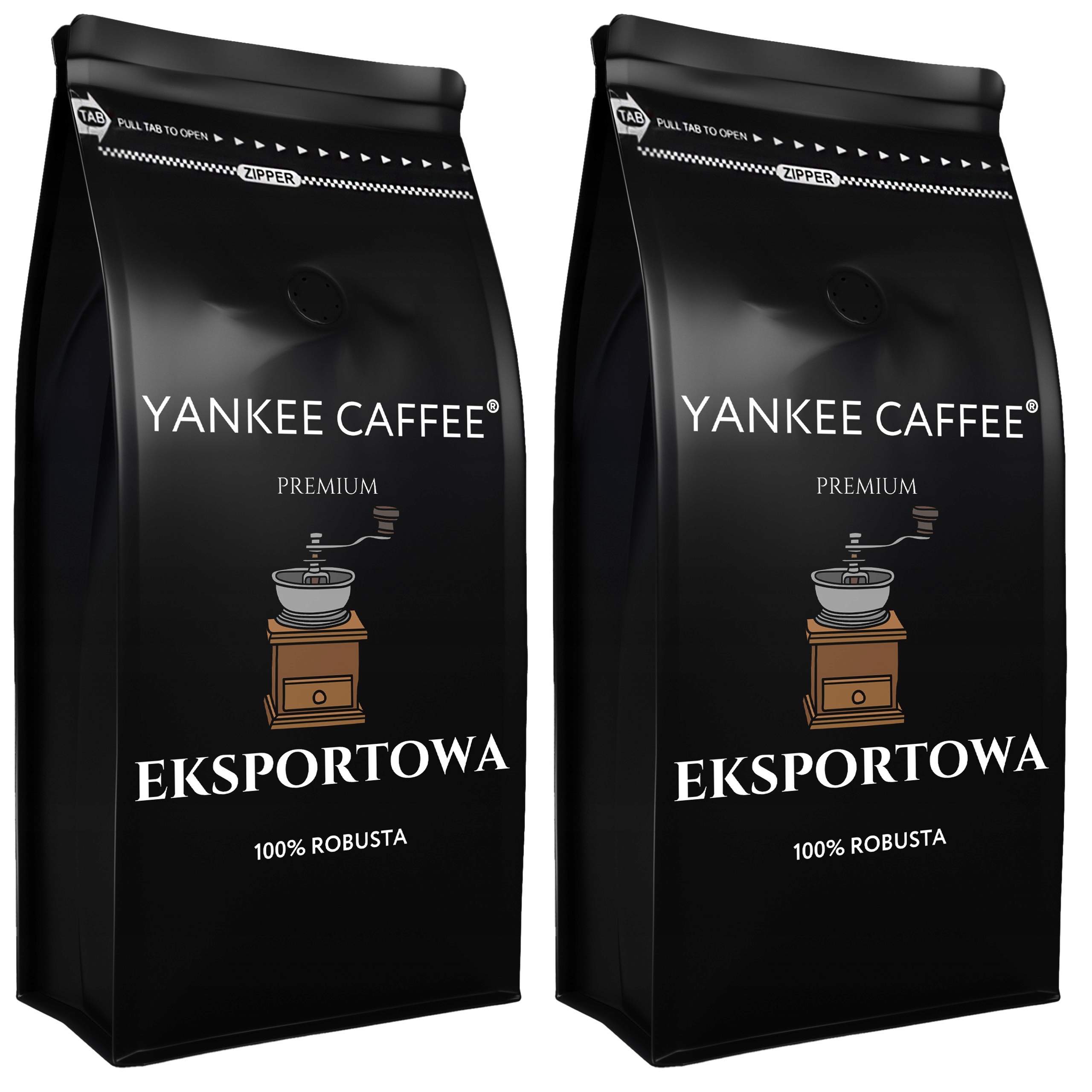 Levně Káva zrnková 100% Robusta 2kg čerstvě pražená Dark Roast Tmavě pražená