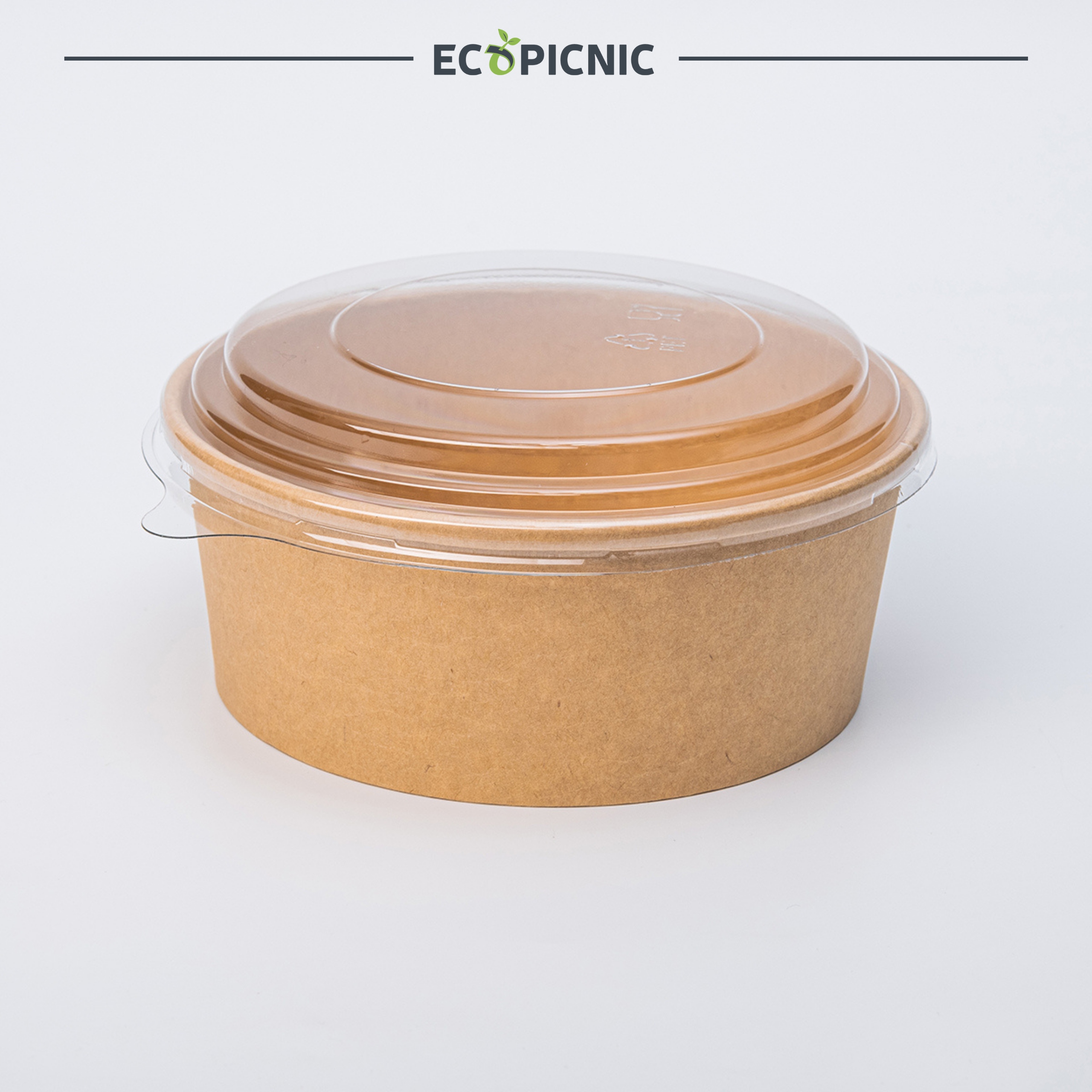 Pojemnik Miseczka KRaft na zupę sałatkę miska Z POKRYWKĄ 1000ml 50szt Liczba sztuk w zestawie 50 szt.