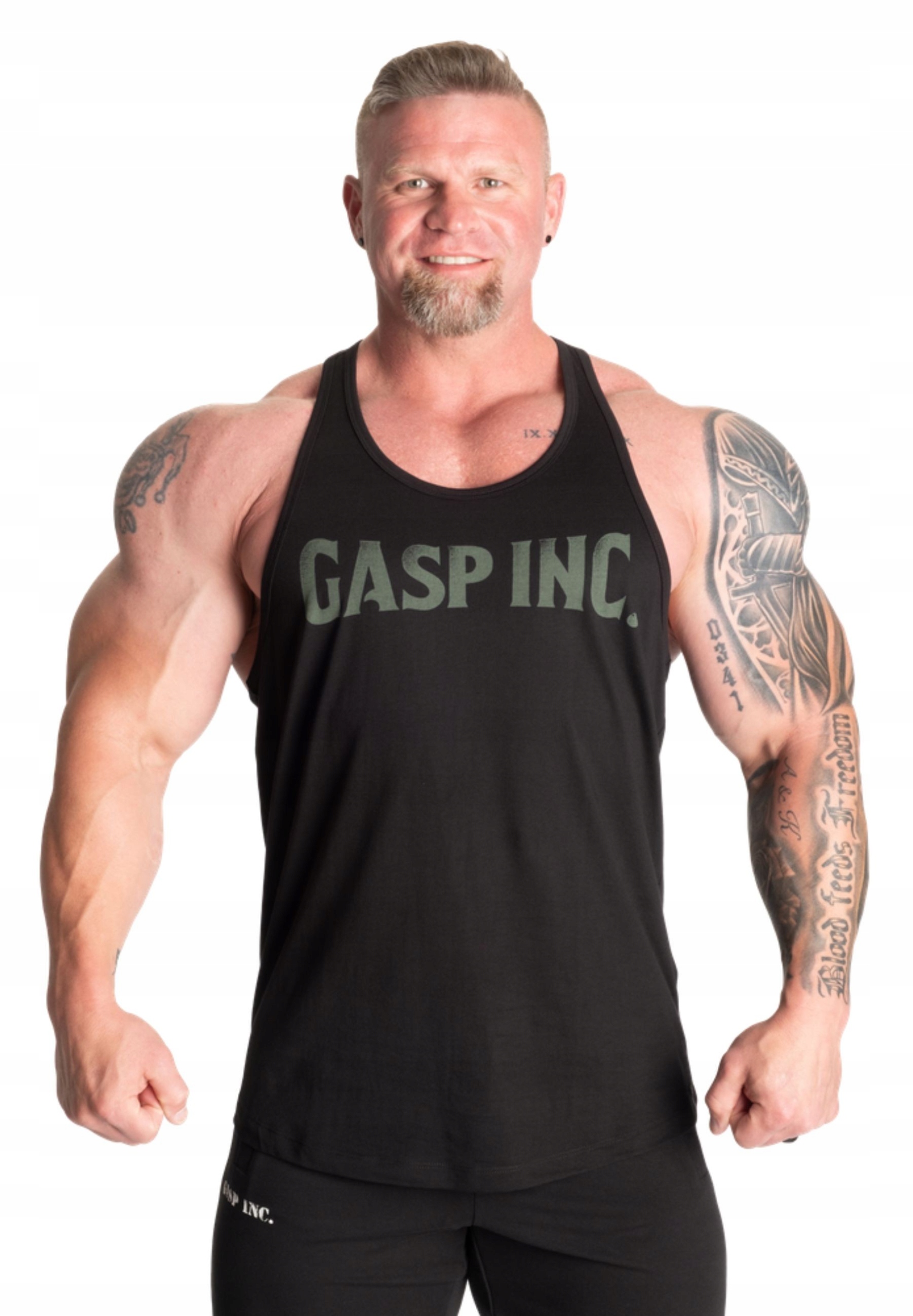 Pánský tréninkový tank top do posilovny pro cvičení Gasp