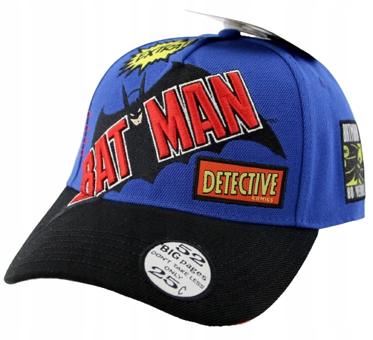 Kšiltovka Batman Detektiv DC-Comics 55-60 cm Výšivka
