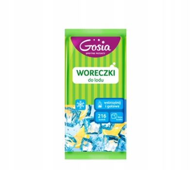 

Woreczki do lodu Gosia 216 dużych kostek 9szt