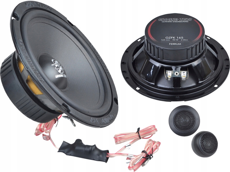 Głośniki samochodowe Ground Zero Gzfc 165.2