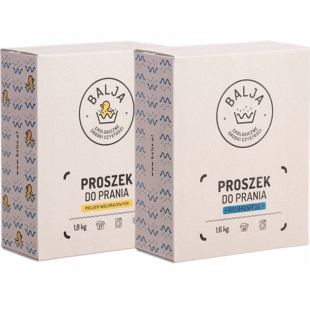 

Balja Proszek Do Prania I Pieluch Zestaw