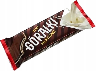 Levně Góralki Tmavý Oplatek s náplní v kakaové polevě 40g 24ks