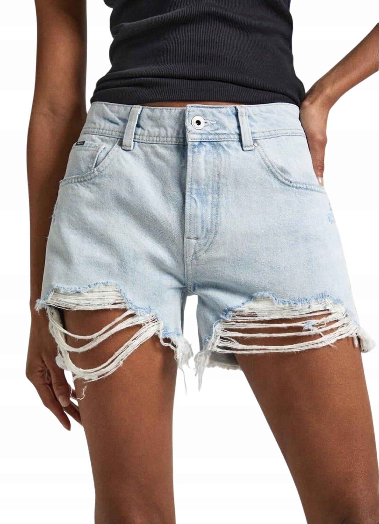 Džínové šortky Pepe Jeans Relaxed Short R30