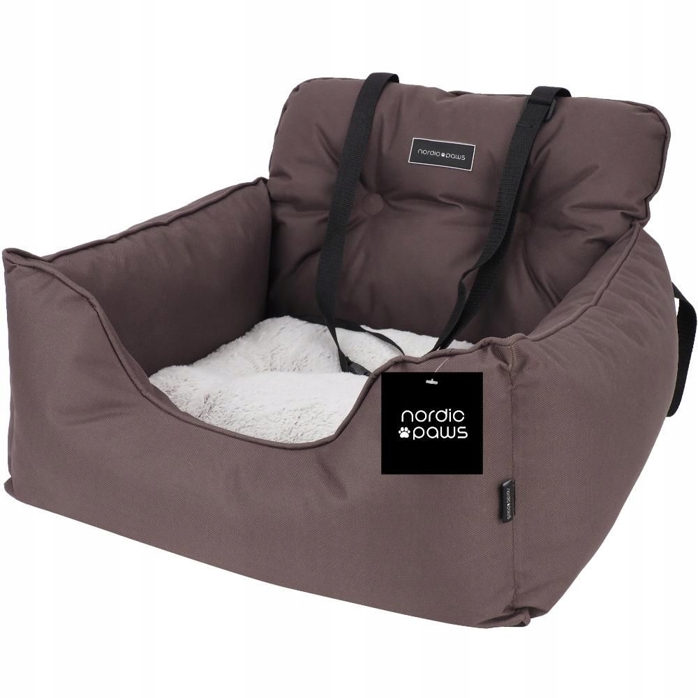 Nordic Paws Seat Luxusní Hnědá Cozy (697271866725)