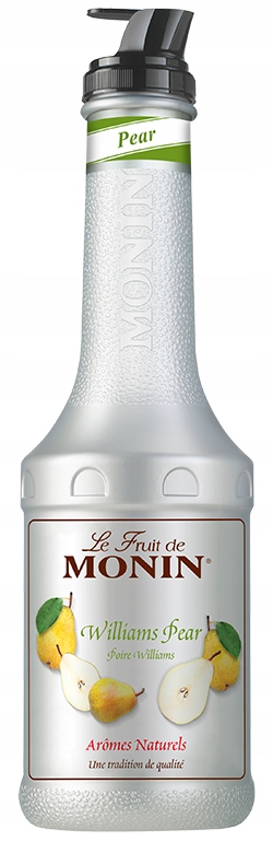 Levně Monin Pyré Williams Pear hruškové barmanské nápoje 1000 ml