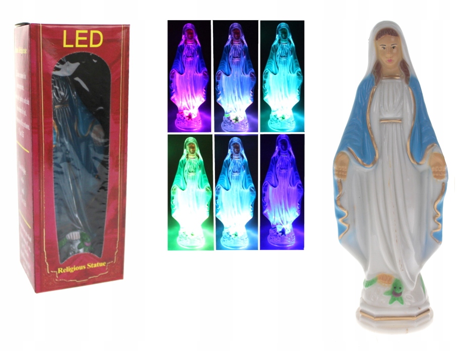 FIGURKA MATKA BOSKA PODŚWIETLENIE LED 15 cm Wysokość produktu 15 cm