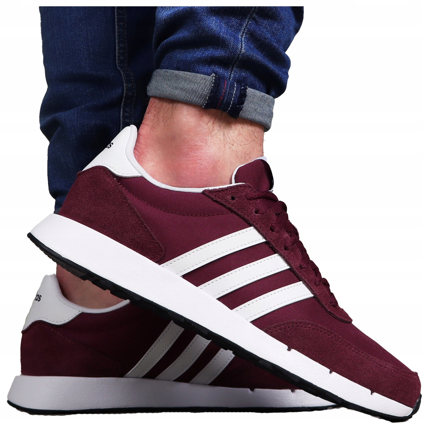 pánské sportovní boty Adidas Pohodlné Bordové tenisky pro každodenní nošení