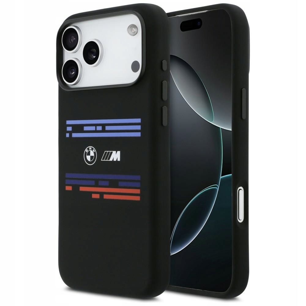 Pouzdro Pro Iphone 17 Pro Max Bmw M Silicon Horizontal Line Magsafe