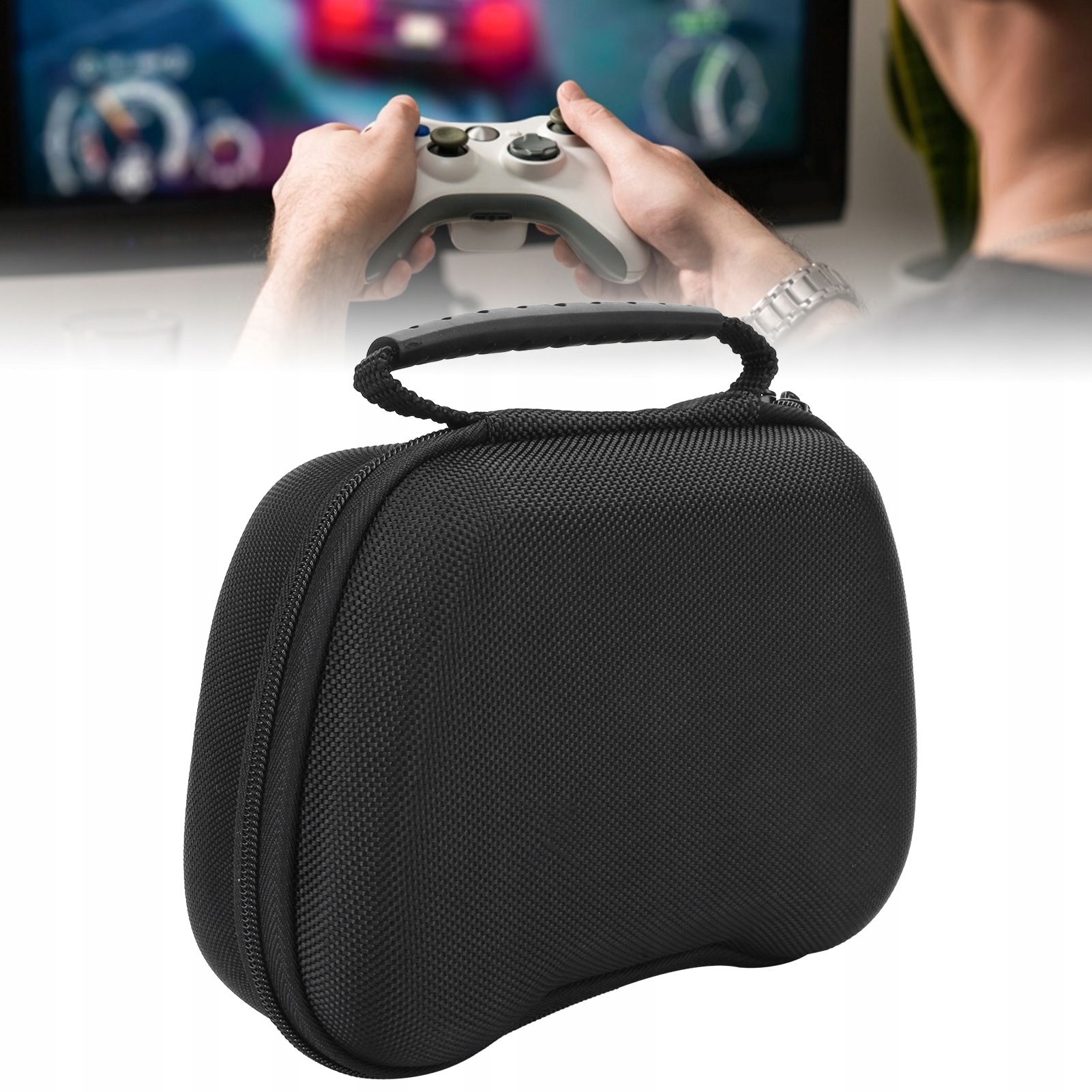 Przenośny Pokrowiec na Kontroler PS5 Torba do Przechowywania i Łatwego Transportu Gamepadów