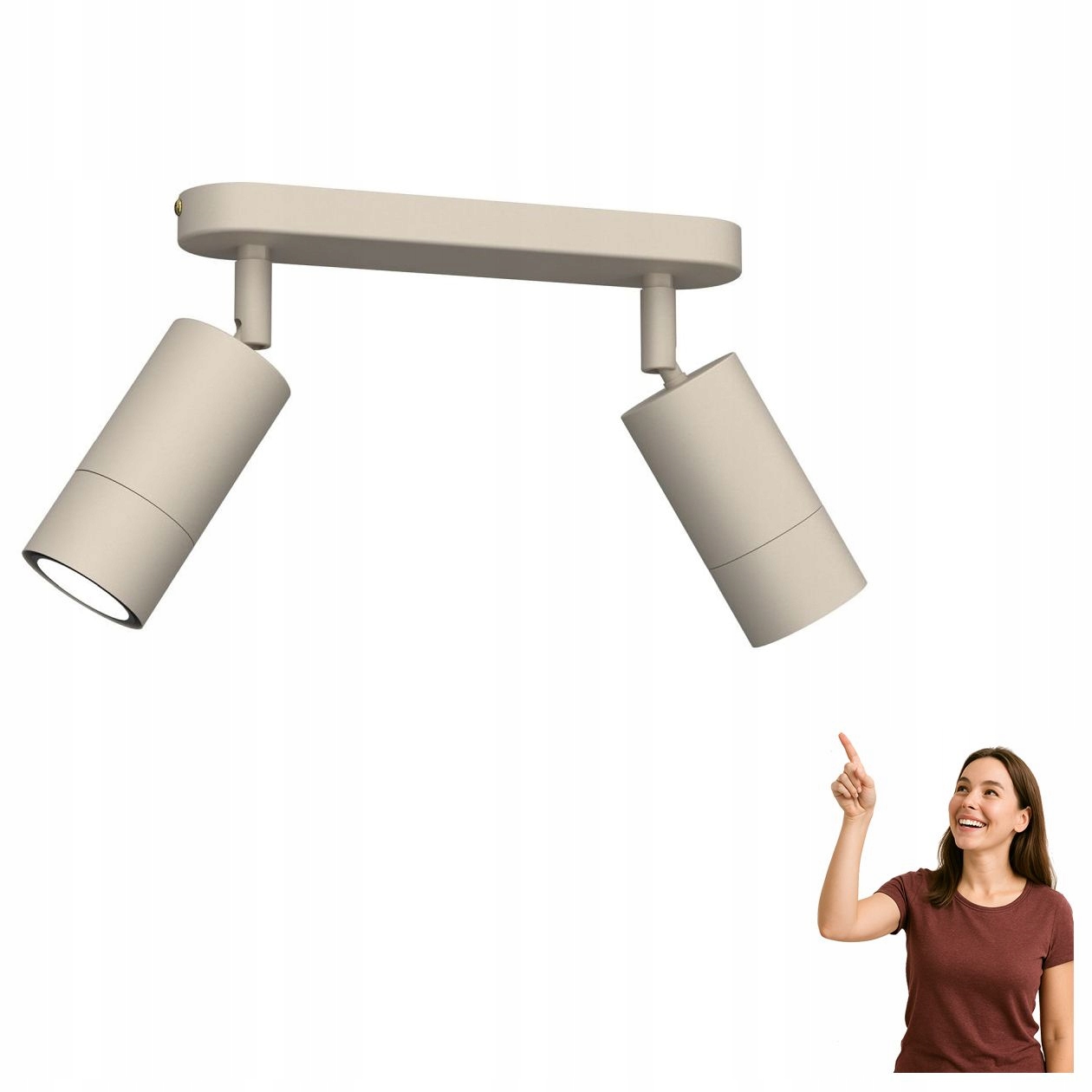 Dvojitá spotová reflektorová lampa Link 9527 Luminex