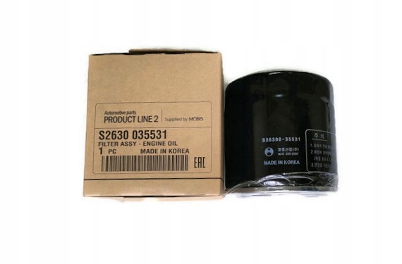 ORYGINALNY FILTR OLEJU HYUNDAI I30 I40 IX20 IX35