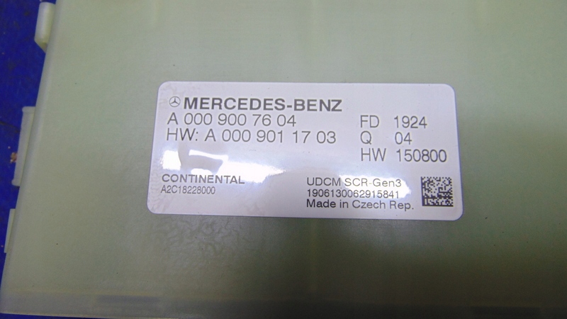 modul Bedienteil Gase A0009007604 MERCEDES SPRINTER A910 A907 18-25R