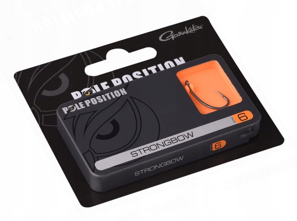 Haki Gamakatsu Pole Position Strongbow Hooks Ptfe #6