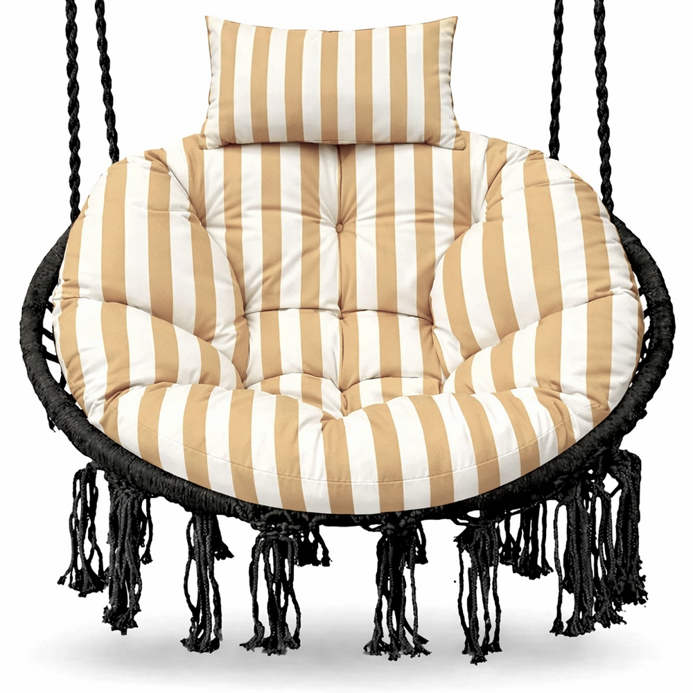 Polštář na houpačku, závěsné křeslo, kokon, zahradní, voděodolný, Bonus