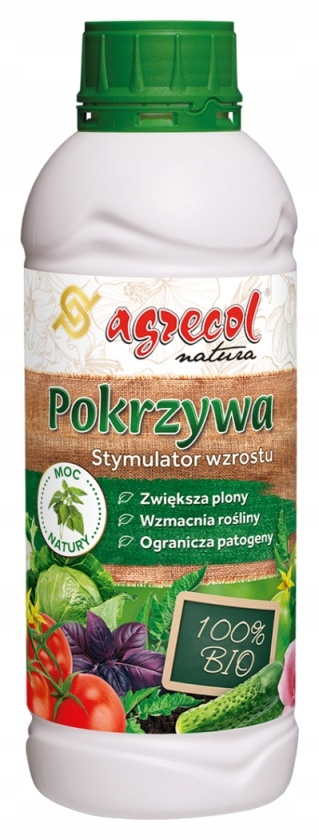 

Stymulator wzrostu roślin Pokrzywa koncentrat 1L