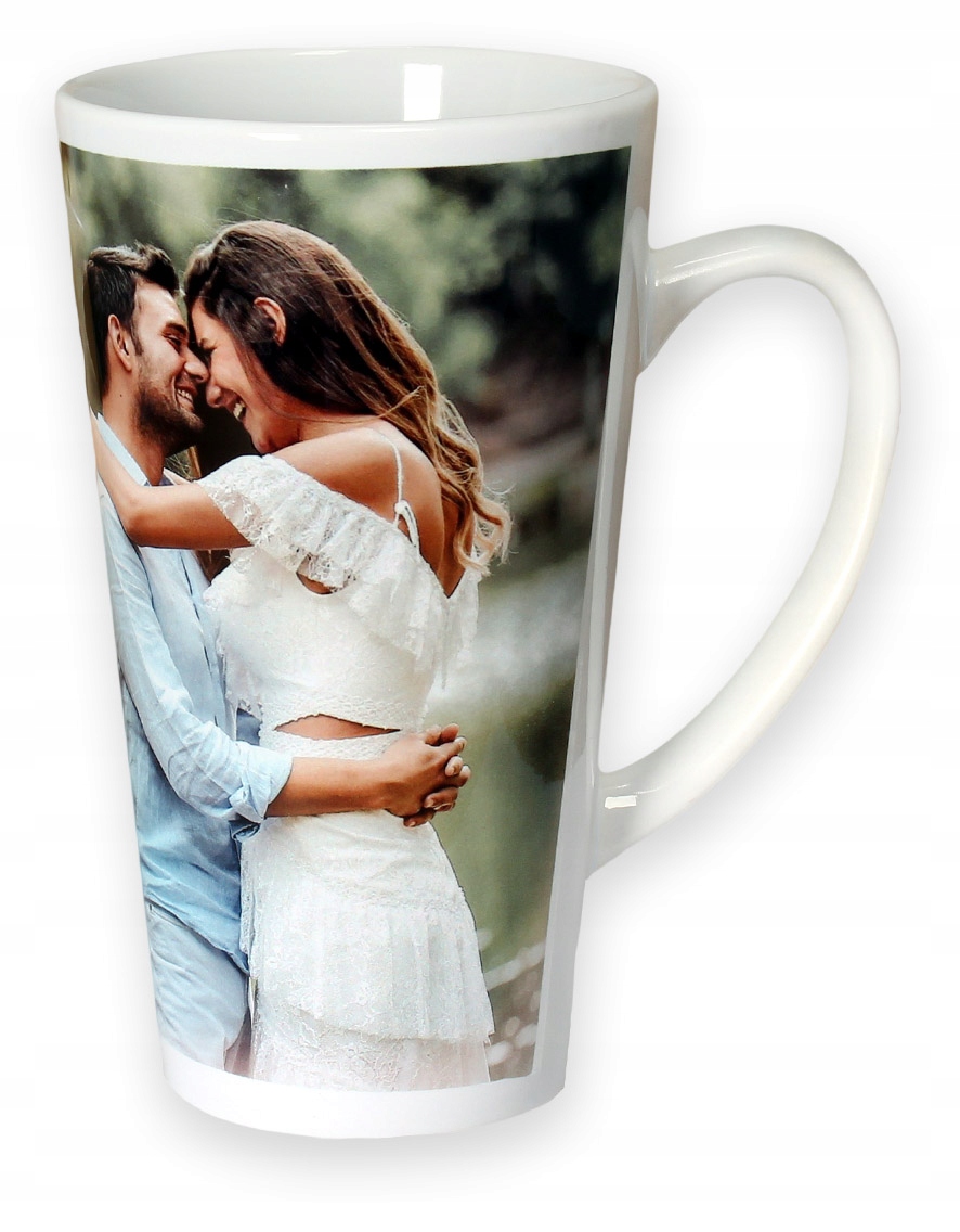 

Foto kubek z nadrukiem ze zdjęciem duży latte