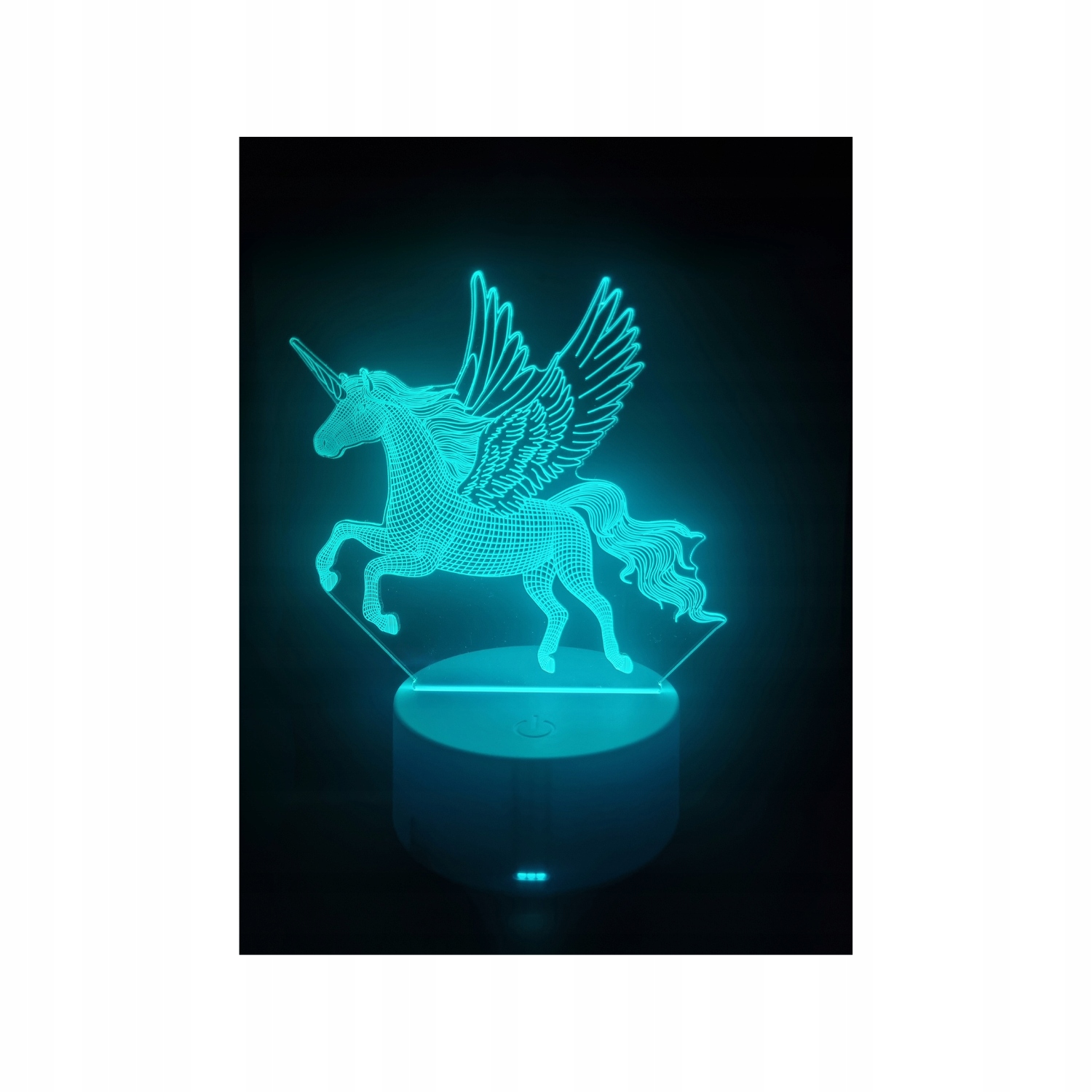LAMPKA NOCNA 3D LED JEDNOROŻEC UNICORN KOLORY + PILOT Płeć dziewczynki