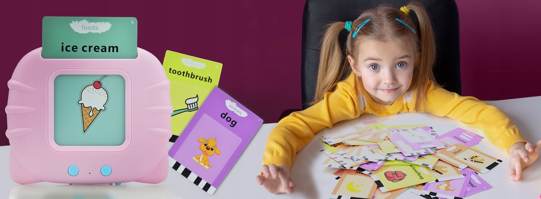 PREZENT NA DZIEŃ DZIECKA Zabawka dla 5 6 7 8 lat Rodzaj nauka czytania