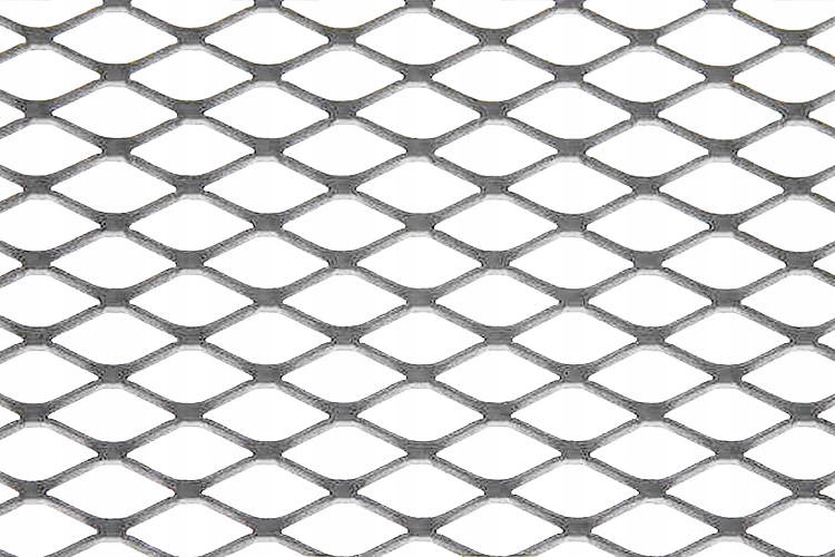 Hliníková Síť Diamond Silver 120X40 CM