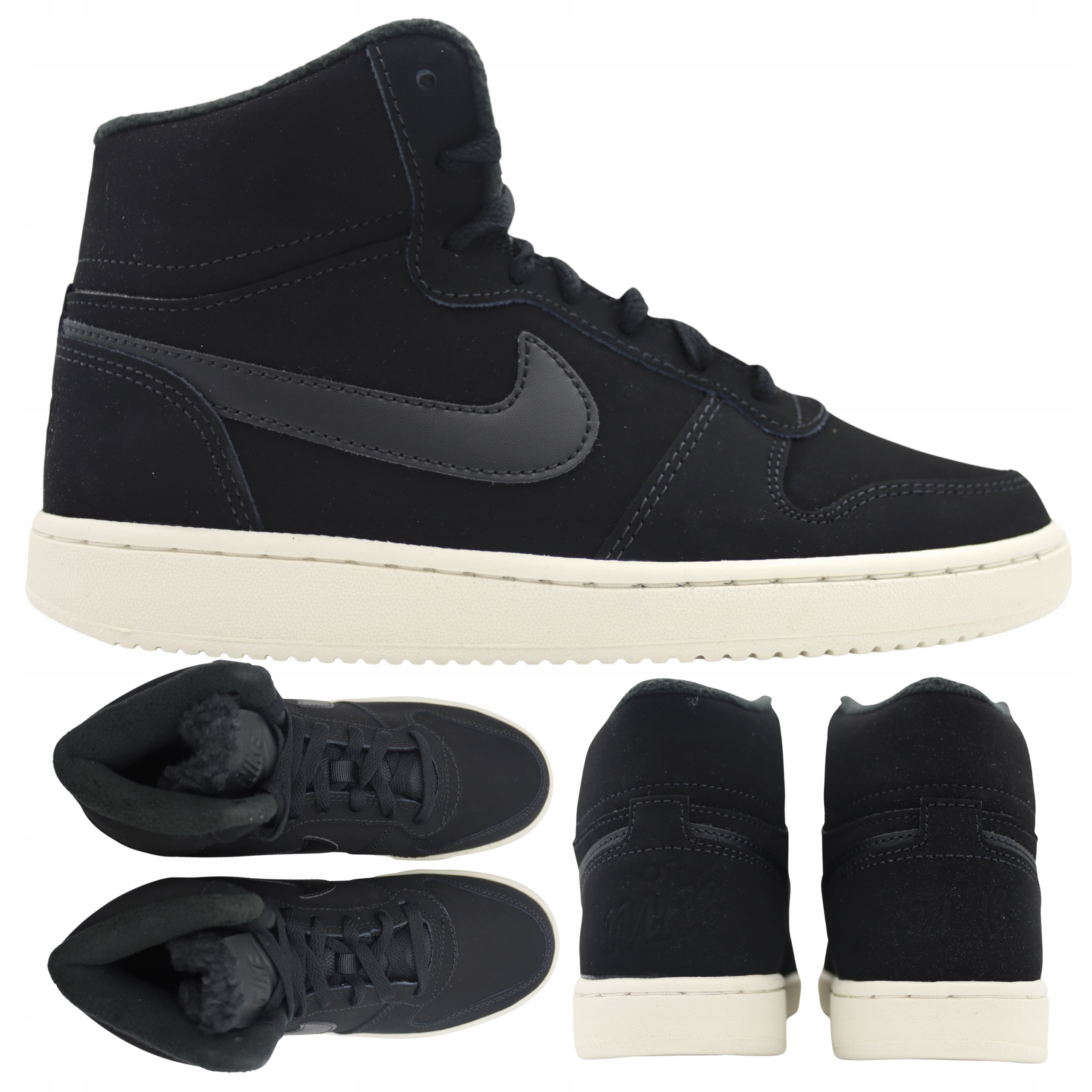 Dámské černé zateplené sportovní boty Nike Wmns Ebernon vysoké Vel. 38