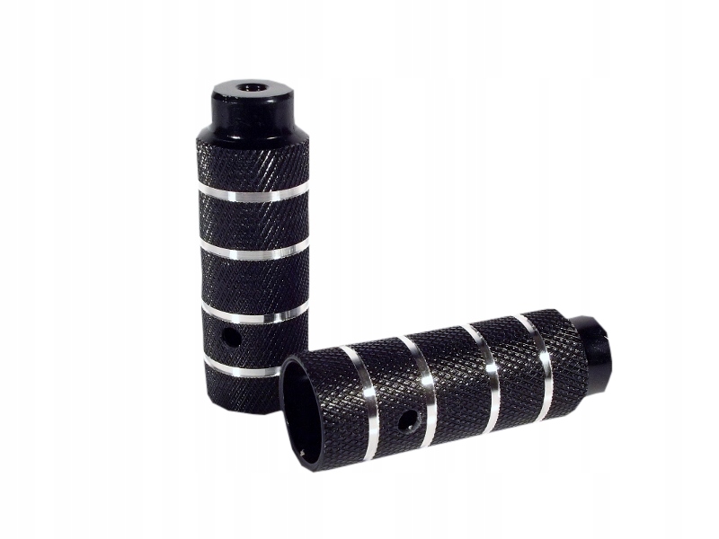 

lekkie Pegi do Bmx aluminiowe Czarne oś 3/8 11 cm