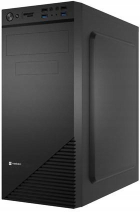 Počítačová Skříň Natec Cabassu G2 MIDI Tower Černá Atx Počítačová K