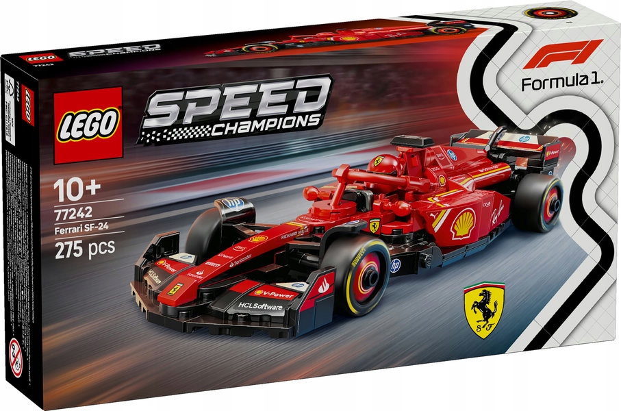 LEGO SPEED CHAMPIONS Speed Champions Bolid F1 Ferrari SF-24 77242