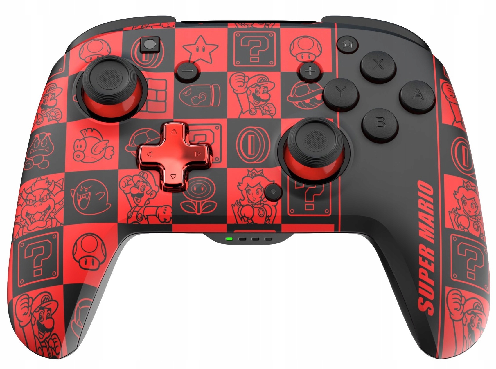 PDP SWITCH Pad bezprzewodowy Rematch Super ICons Glow in the Dark