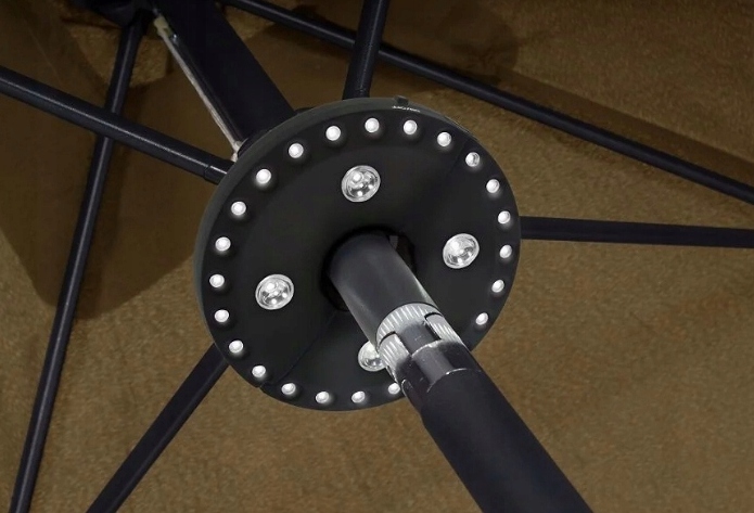 Oświetlenie LED do parasola ogrodowego BREMA 4000K Kod producenta 5902490745322