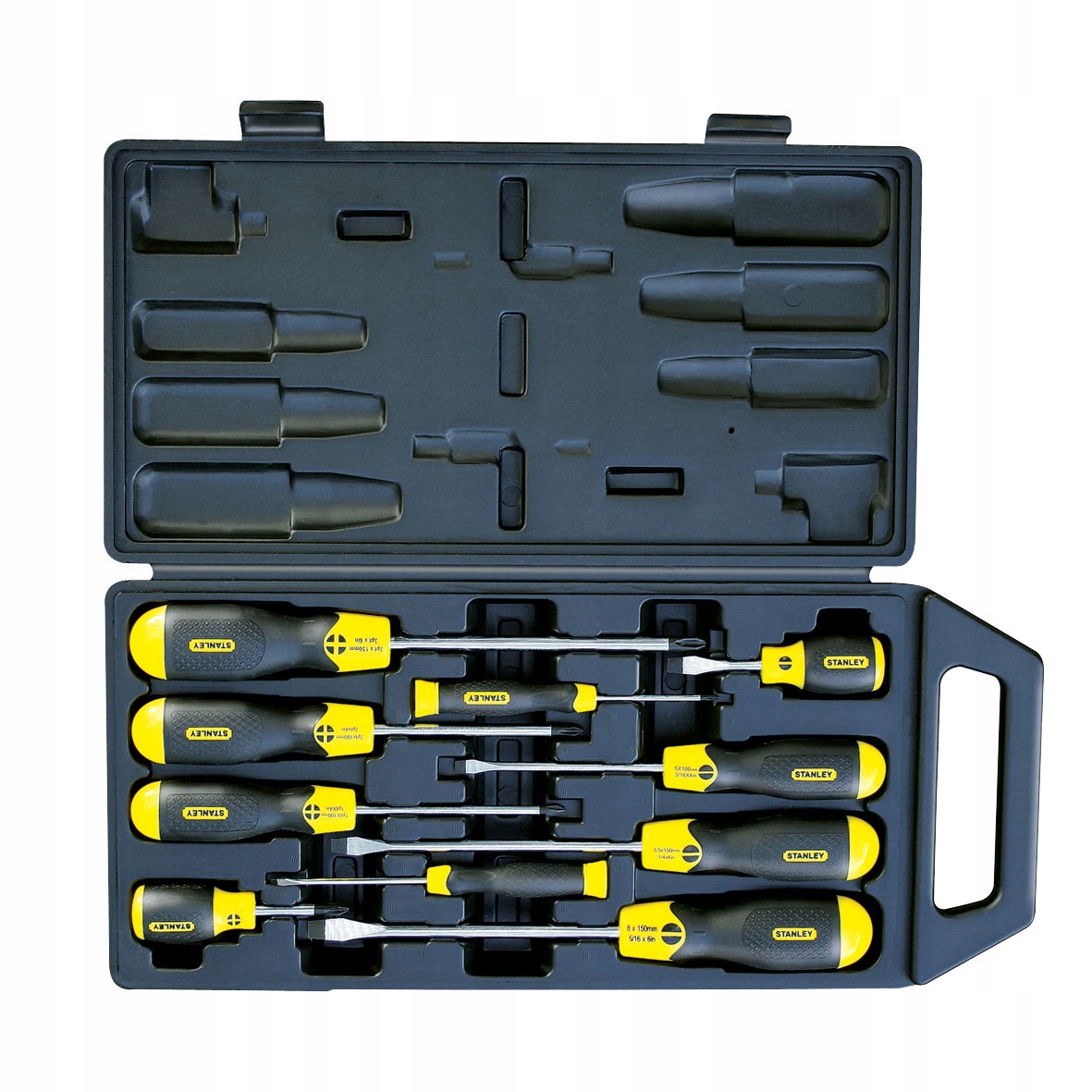 Sada šroubováků Cushion Grip 10 kusů (pl+ph) Stanley 650052