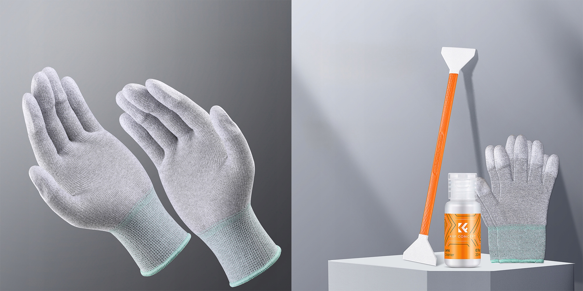 Zestaw czyszczący K&F Concept do matryc pełnoklatkowych Liczba sztuk 12 szt.