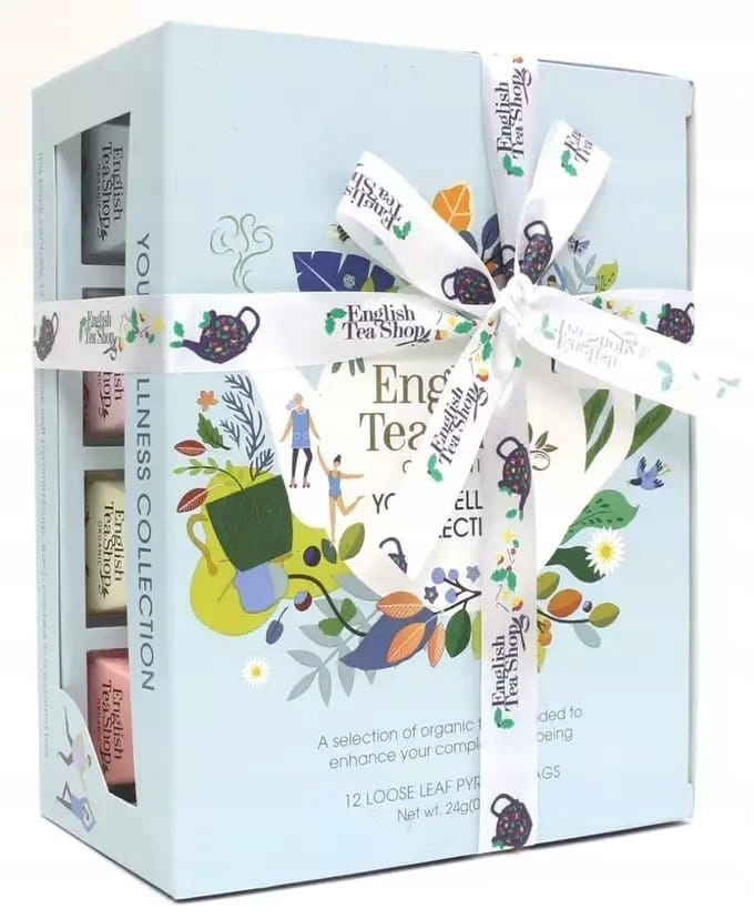 Levně Sada pyramidových čajů Welness (12x2) Bio 24 g English Tea Shop