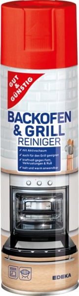 

Pianka do czyszczenia piekarnika Backofen Grill De