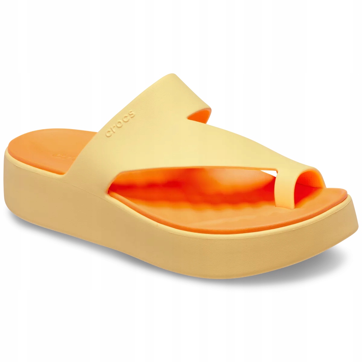 Crocs Pohodlné lehké dámské Nazouváky Getaway Platform Toe Loop 38-39