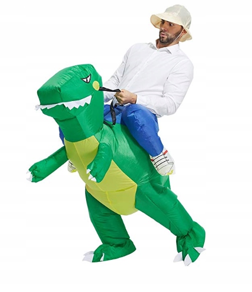 

Kostium Strój Nadmuchiwany Dinozaur Przebranie
