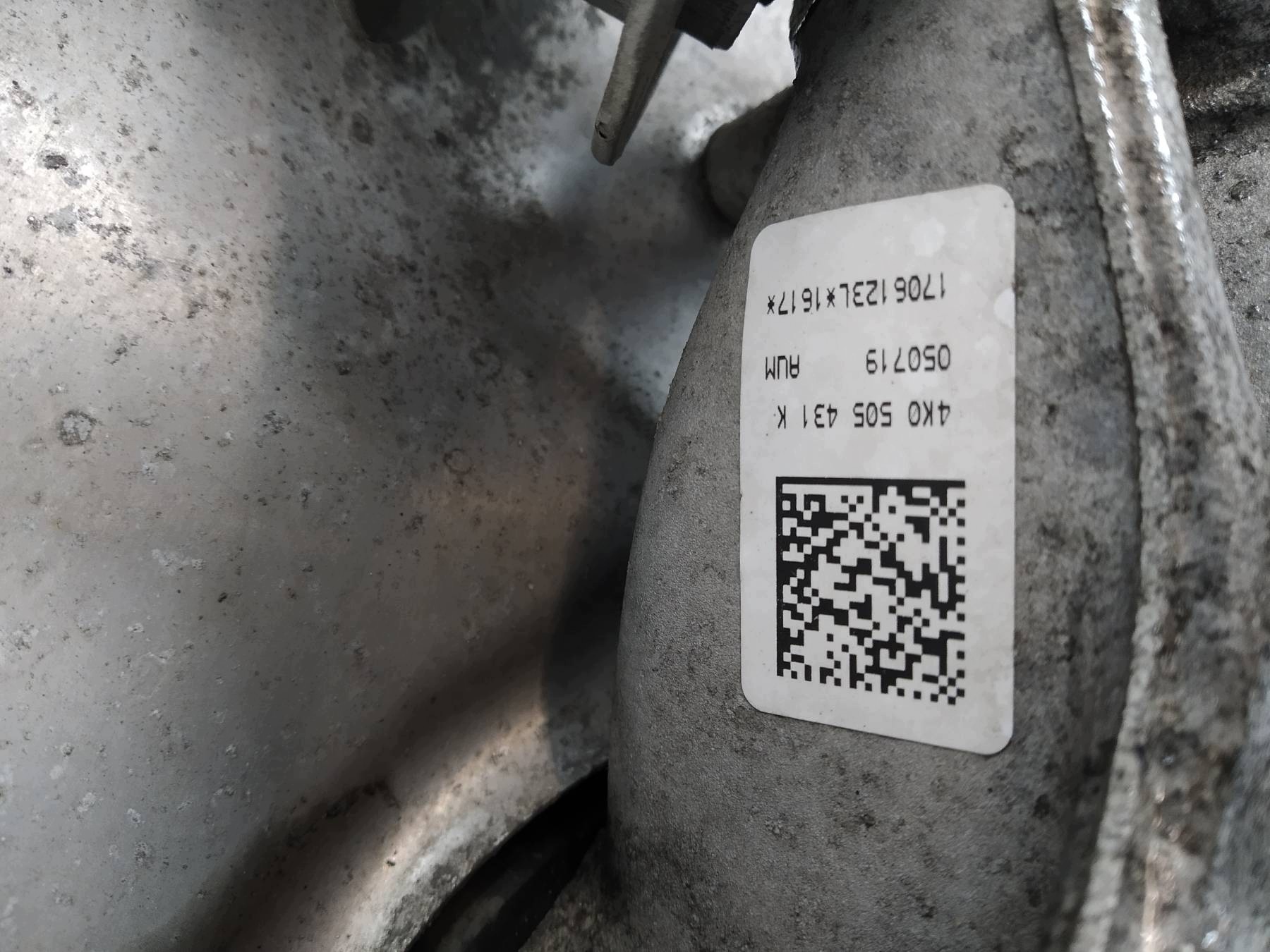 swing left rear part 2.0 TDI 4K0505431K Audi A6 V (2018-) C8