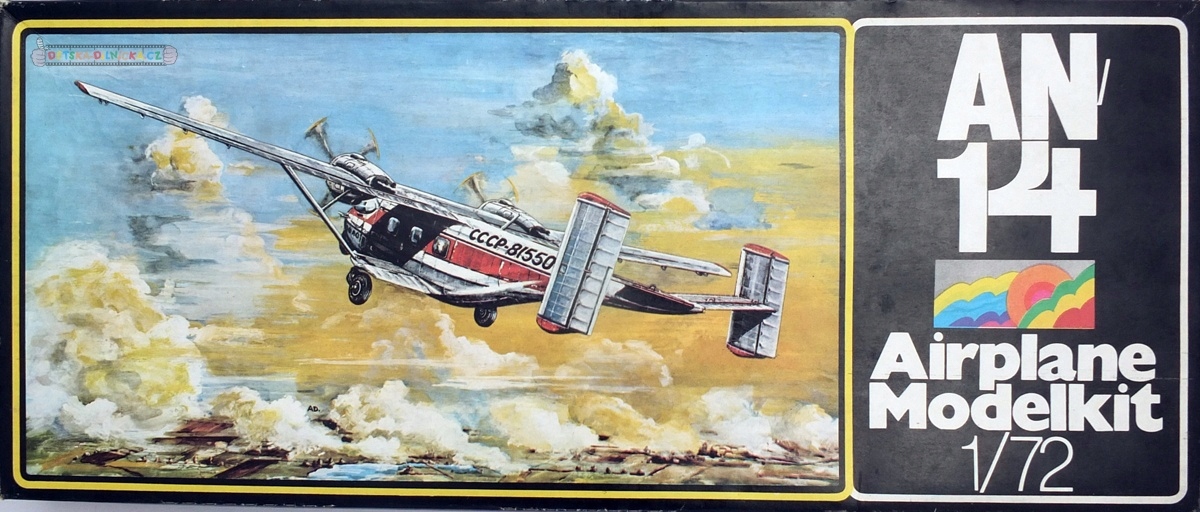 Antonov An-14 Veb Plasticart 1:72 Nový Rarita