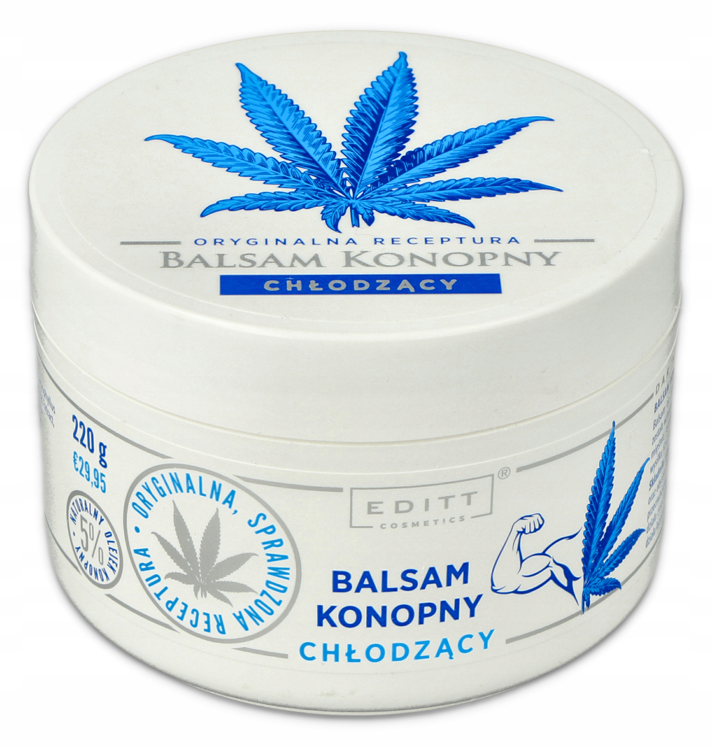 

Balsam Z Olejkiem Konopnym Chłodzący 220G Skurcze