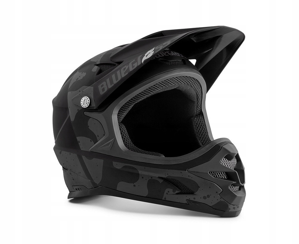 Cyklistická přilba Bluegrass Intox, černá matná, velikost M