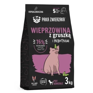 Levně Paka Zwierzaka Seventh Heaven Krmivo Vepřové maso s hruškou S 3 kg