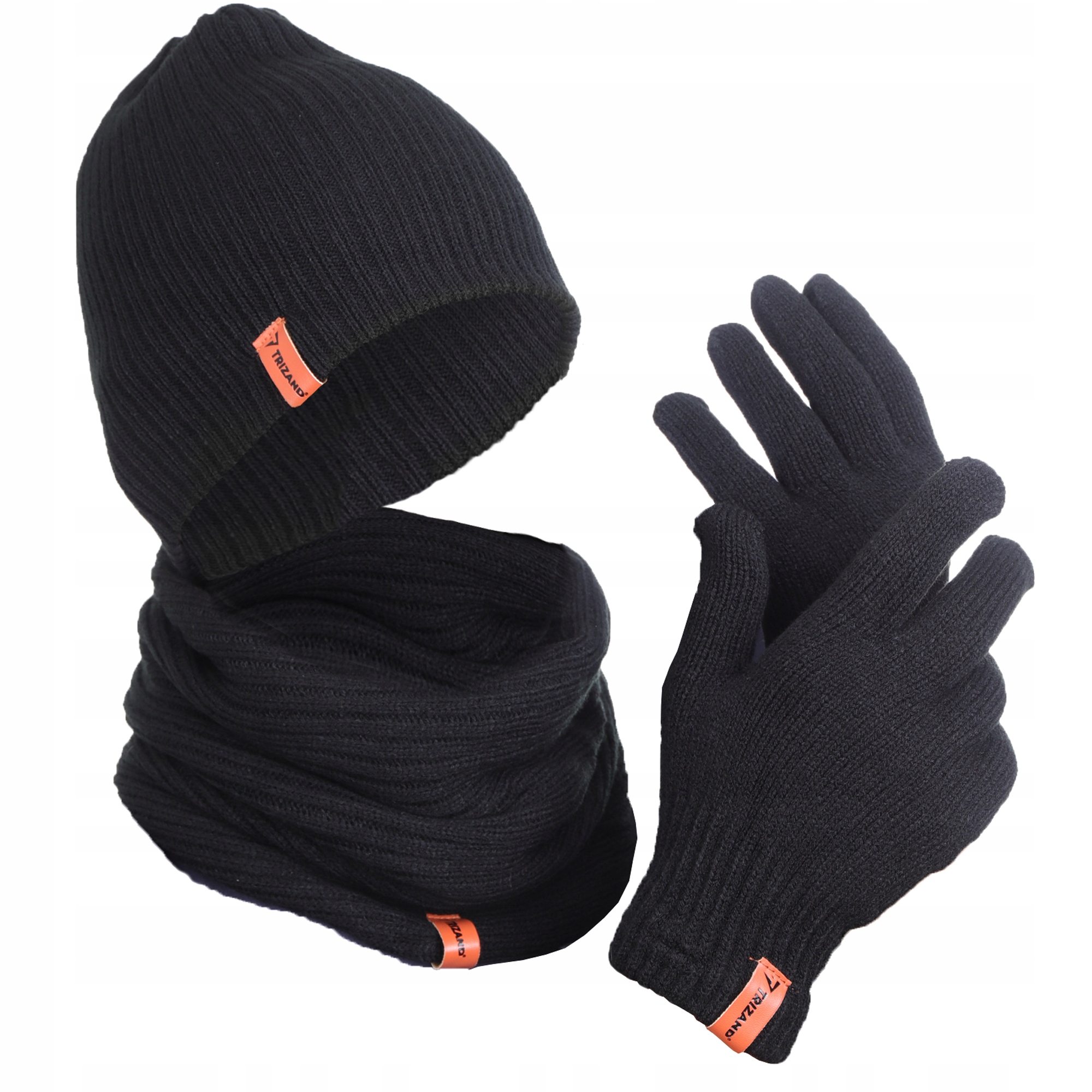 Zimný komplet dámska čiapka nákrčník rukavice