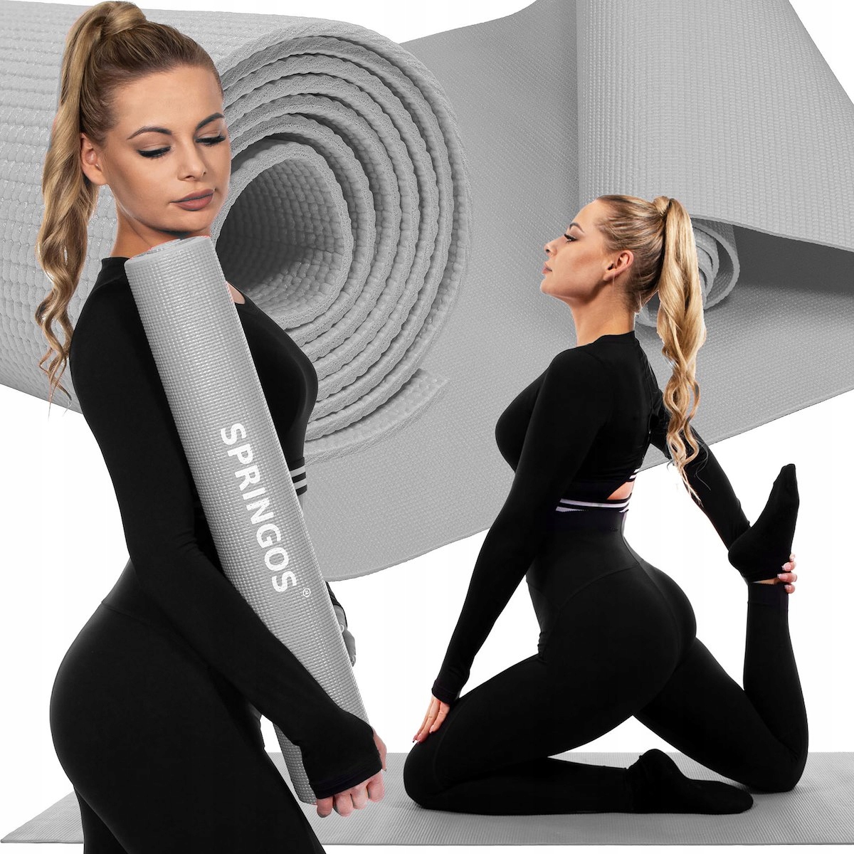 

Uniwersalna Mata Do Ćwiczeń Fitness Joga 173 CM