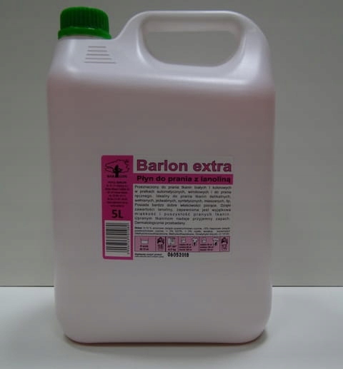 

Płyn do prania delikatnych tkanin Barlon Extra 5L