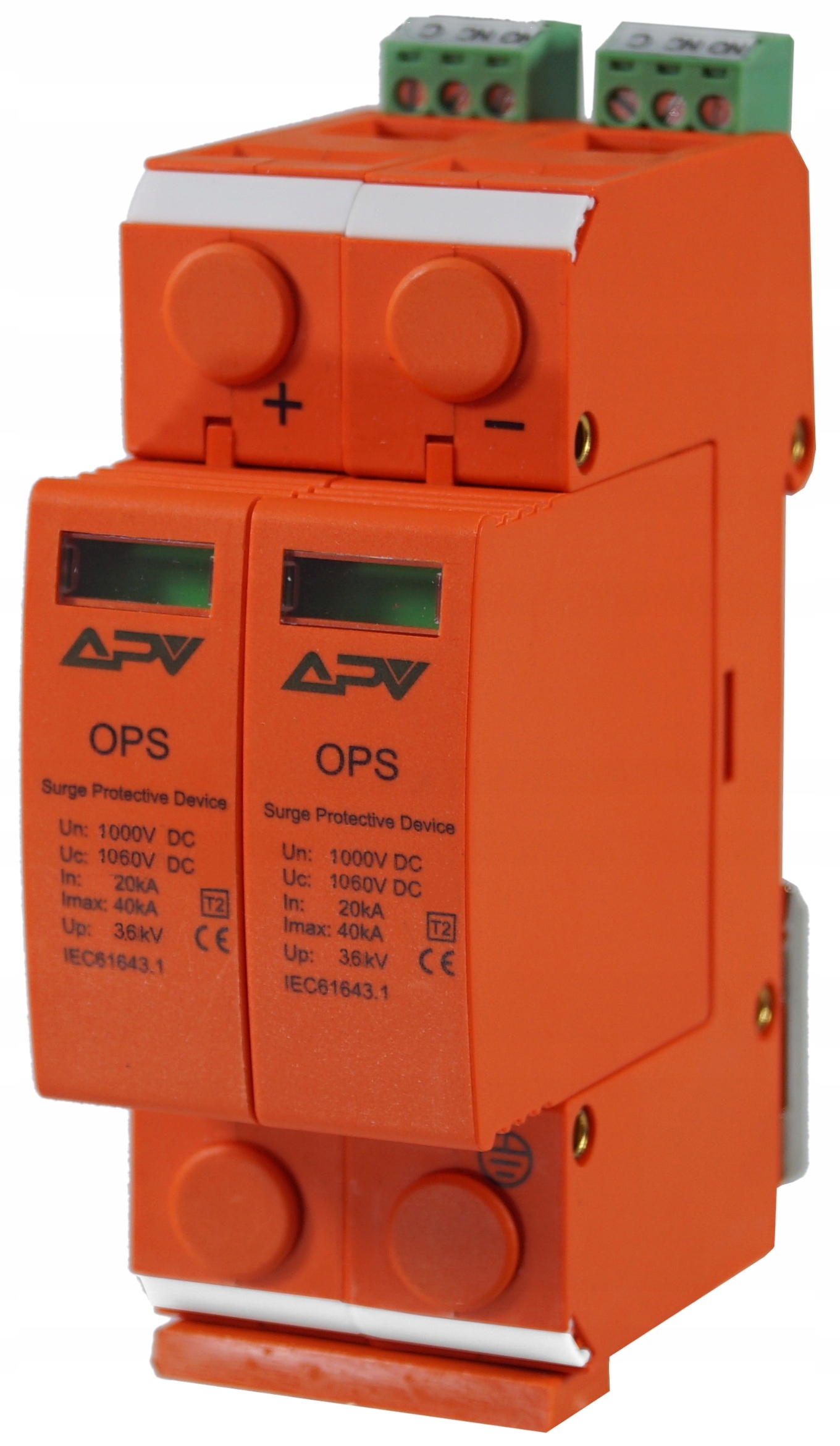 

Ochronnik Przepięć T2 C 1000V DC Fotowoltaiczny