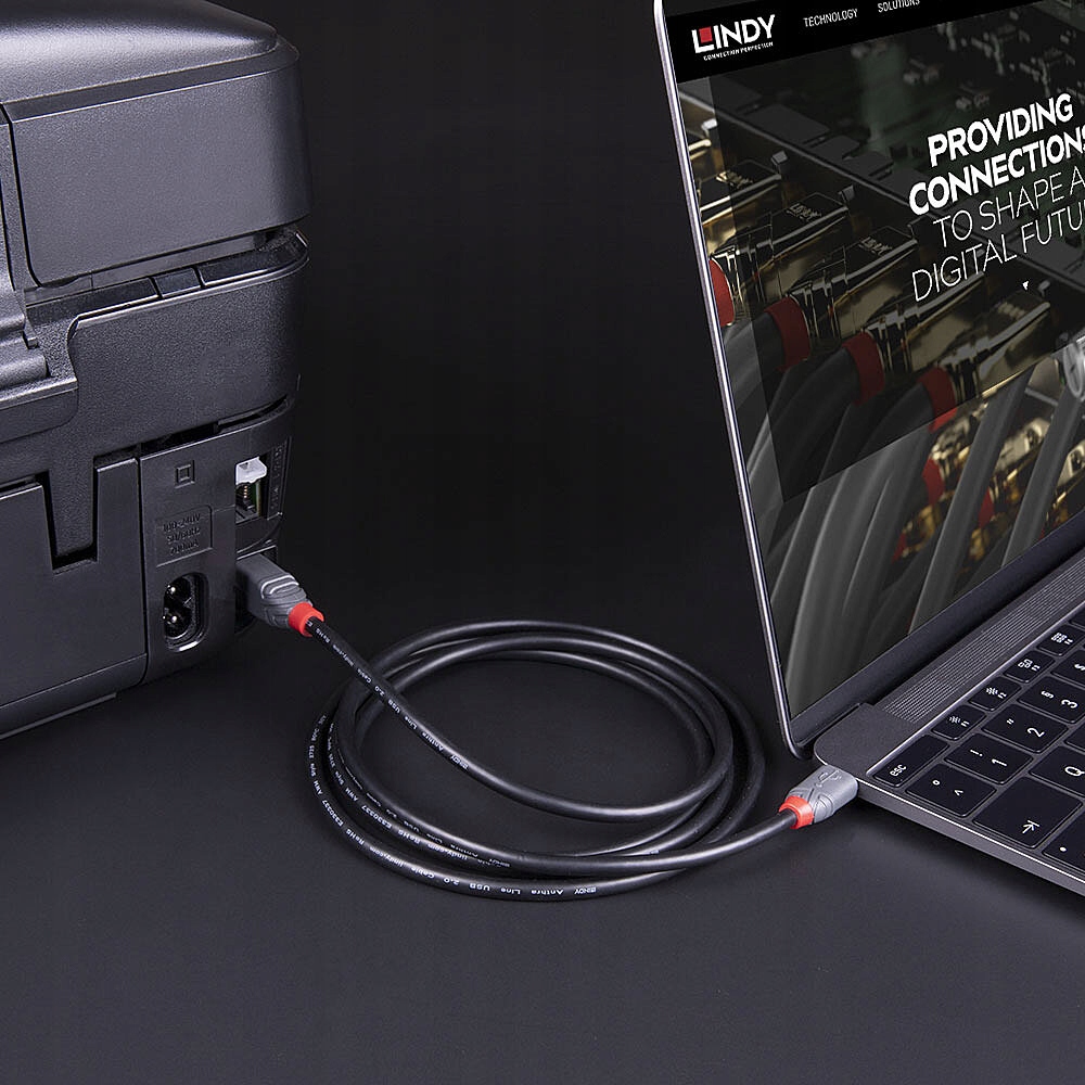 Kabel USB C-B 3.2 5Gbps SuperSpeed Lindy 36668 3m Producent Lindy