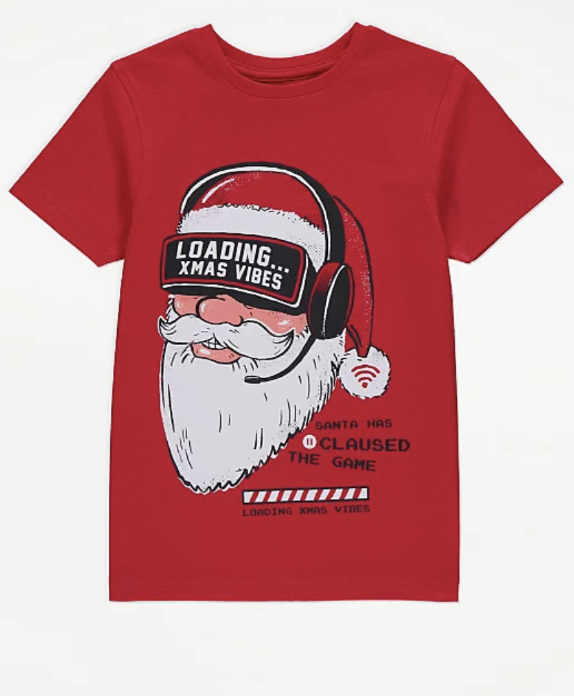 

George_140 -146_bawełniana bluzka _święta