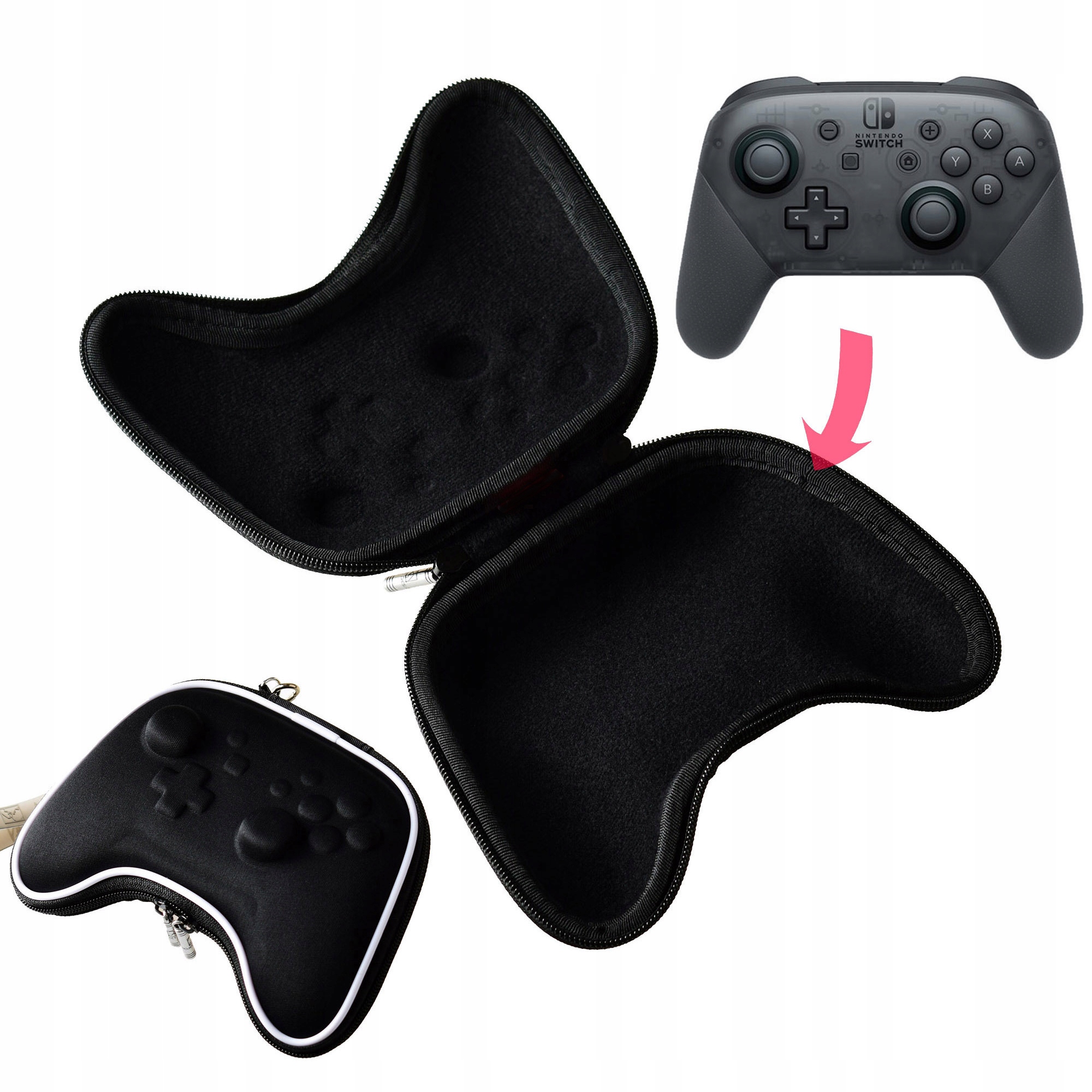 

Pokrowiec, etui na Nintendo Switch Pro Controller