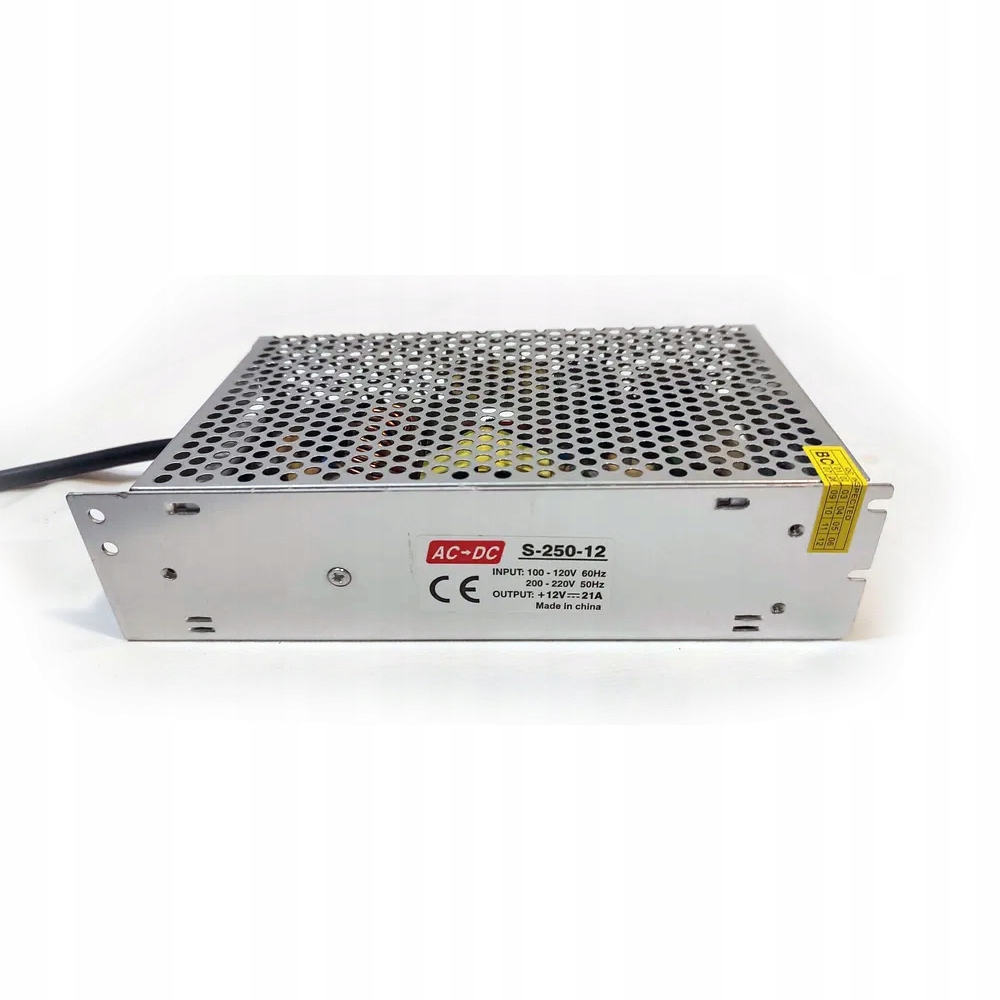 Zasilacz do webasto dewasto nagrzewnicy 12V 21A 250W przeciwprzepięciowy Producent bez marki